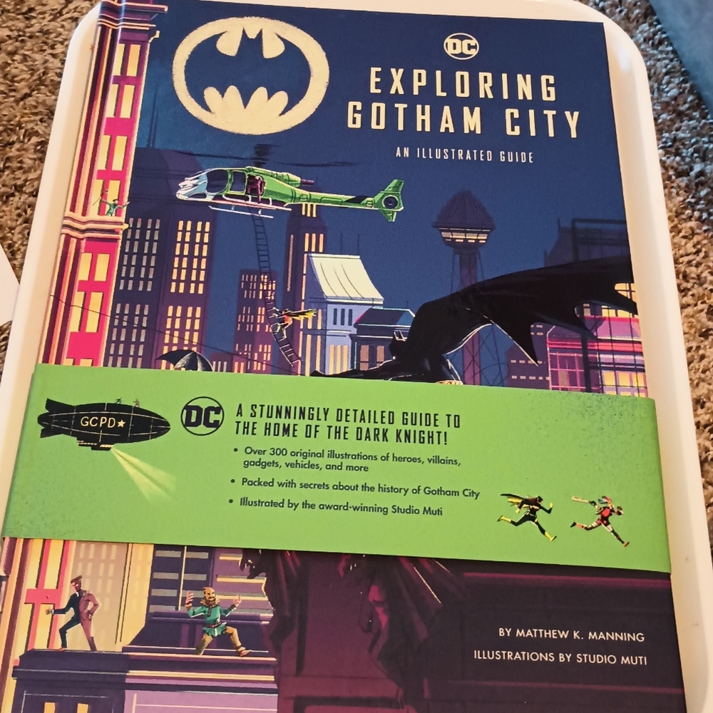 Batman Exploring Gotham City. Excellent condition. Never read/used
